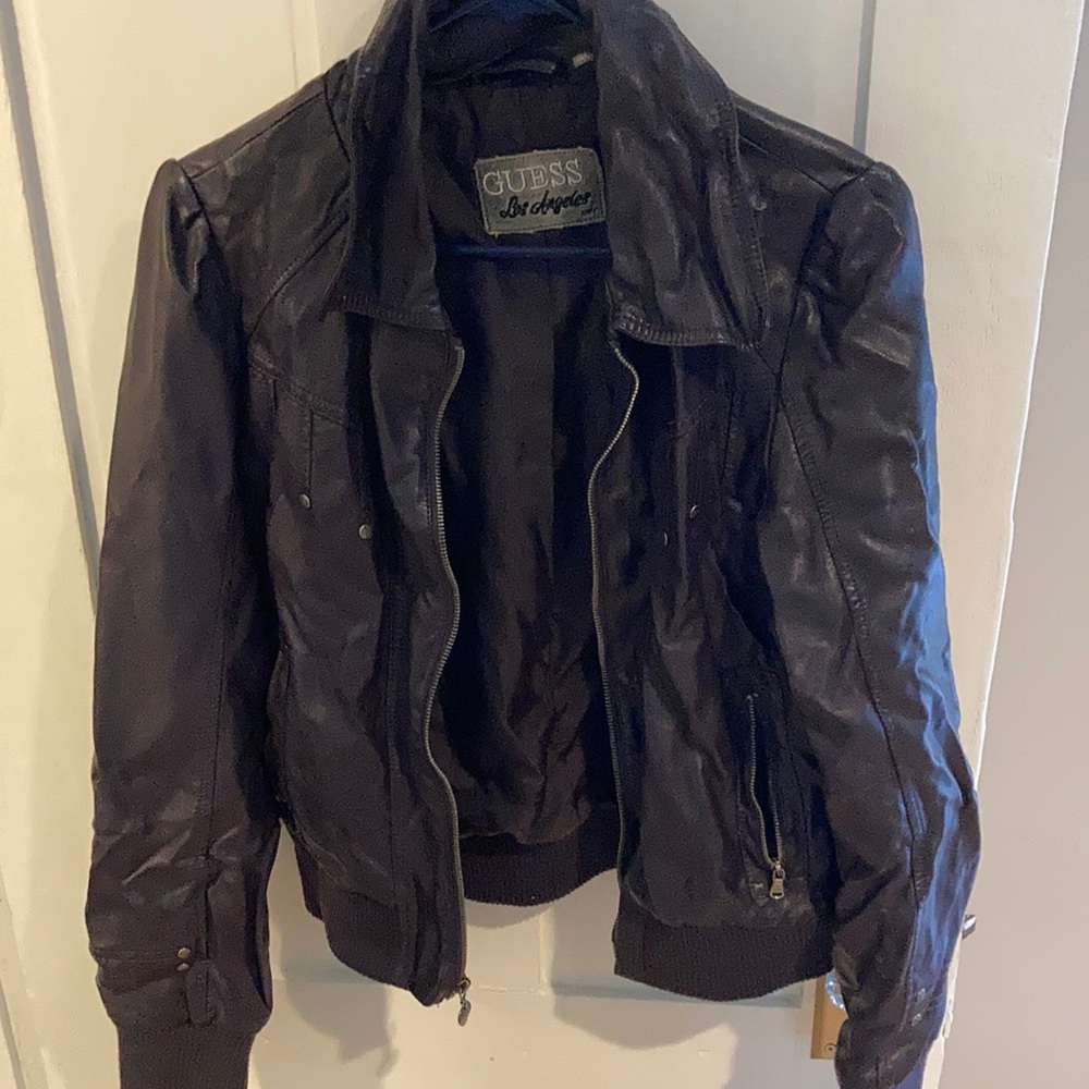 Guess Los Angeles Women’s Leather Jacket